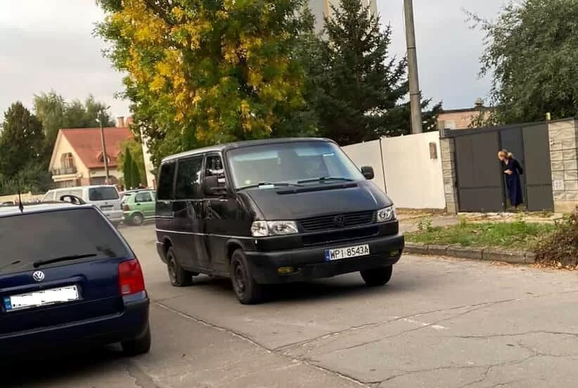 Автомобіль працівників ТЦК / Фото: Ковель media