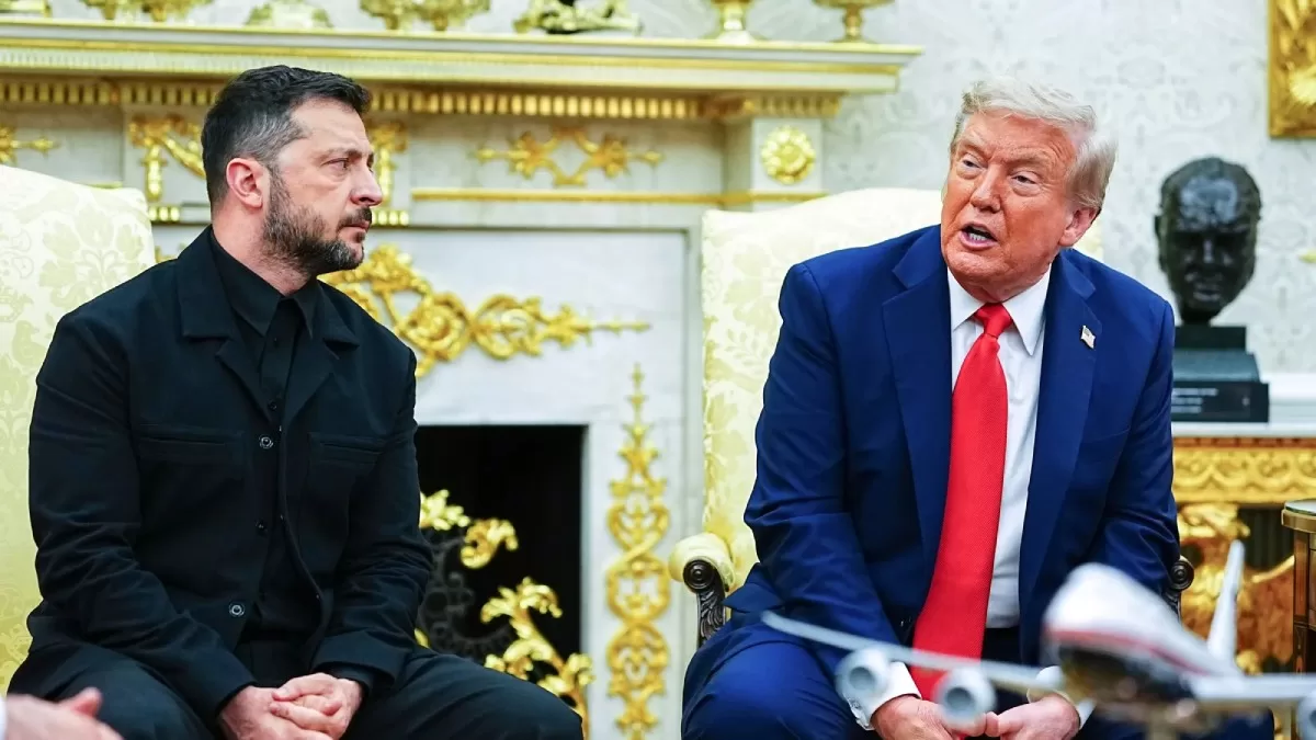 Володимир Зеленський і Дональд Трамп / Фото Bloomberg