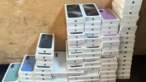 Партия контрабандных iPhone / Фото: Западное региональное управление Госпогранслужбы Украины-Западная граница