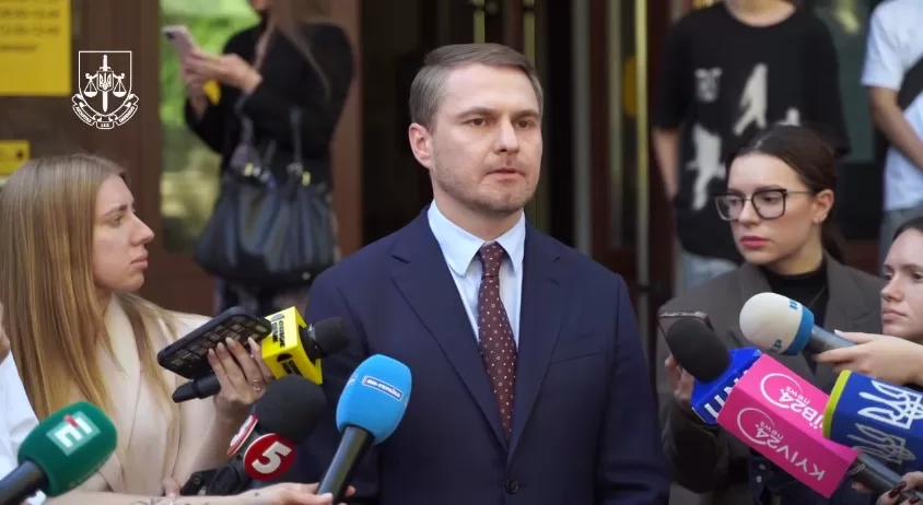 Генеральный прокурор Украины Руслан Кравченко / Скриншот из видео