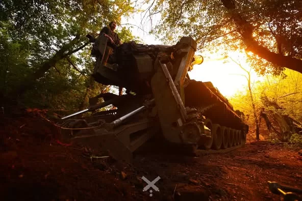 САУ "Пион" / Фото: 43 Отдельная артиллерийская бригада им. гетмана Тараса Трясила