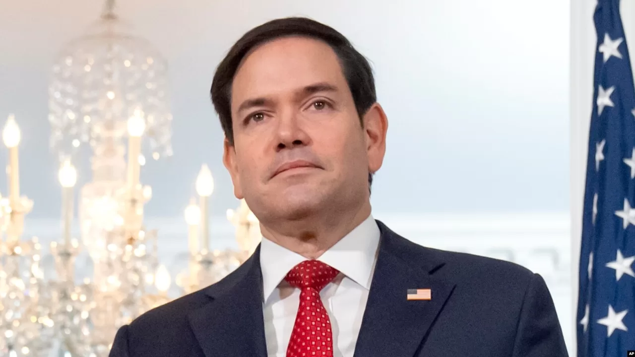 Госсекретарь США Марко Рубио в Государственном департаменте, 10 февраля 2025 г., Вашингтон / Фото: AP /Mark Schiefelbein