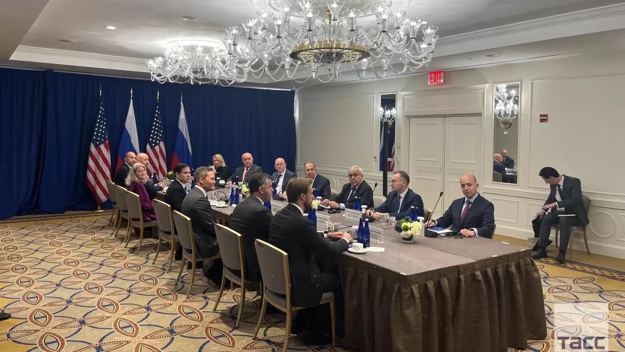 Встреча Рубио и Лаврова в Нью-Йорке / Фото ТАСС