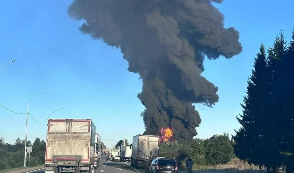 Наслідки аварії на Московській залізниці / Фото: Telegram ASTRA