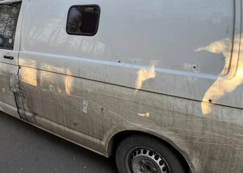 Damaged car / Photo: Andriy Kanashkevych