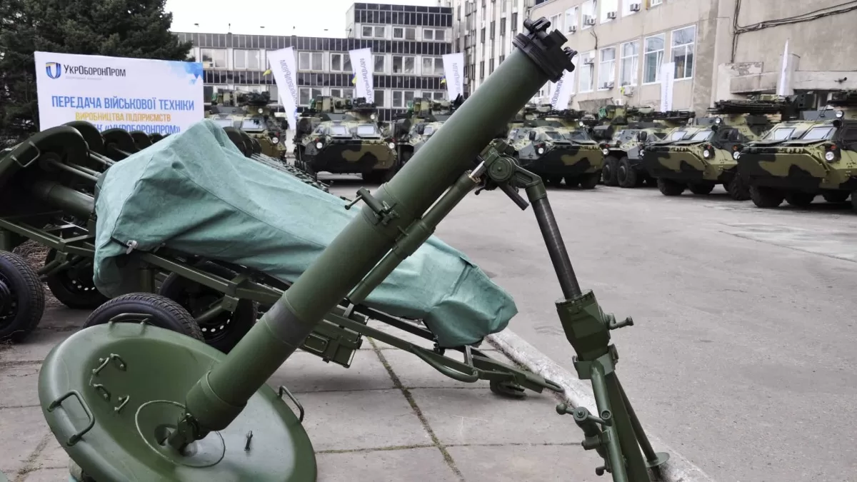 120-мм міномет М-120-15  «Молот» / Фото ДК «Укроборонпром»
