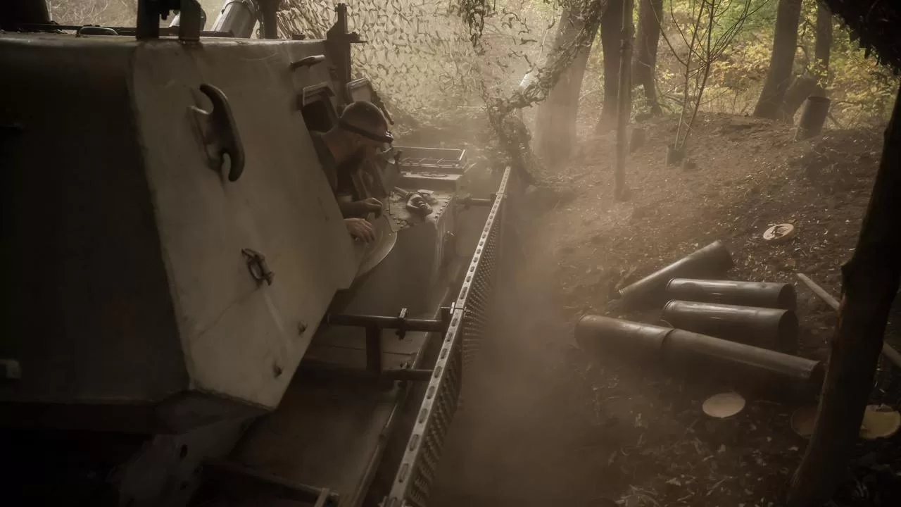 Chasiv Yar. “Akatsiya” works against the enemy / Photo 24th Mechanised Brigade