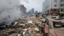 Consequences of the Russian attack in Kyivska Region / Photo: State Emergency Situations Service