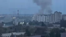 Smoke over the Belgorod CHP / Photo: “Pepel”