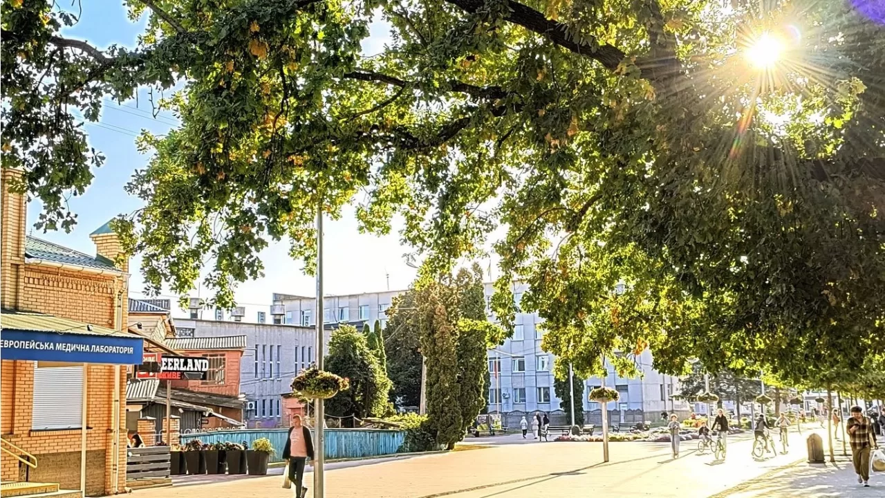 The beautiful city of Nizhyn / Photo from Yaroslav Siryk's Facebook page