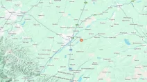 28 сентября 2025 года зарегистрировано землетрясение в районе г. Стрый / Фото: карта Google
