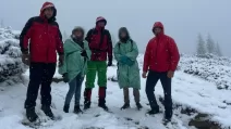 Спасатели разыскали туристов на Говерле / Фото: ГУ ГСЧС Украины в Ивано-Франковской области