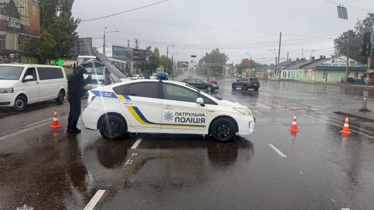 Перекриття вулиць в Одесі / Фото: УПП Одеської області