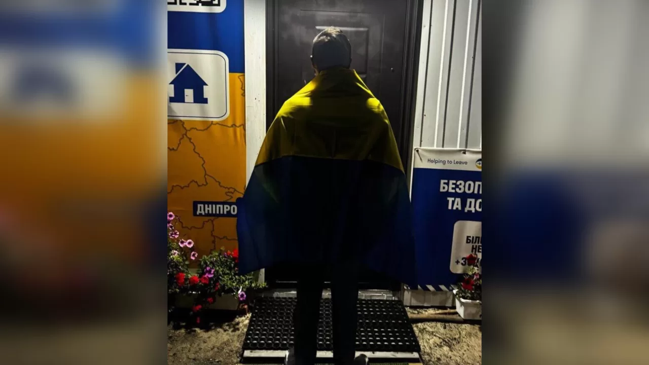 Українець, якого повернули з ТОТ / Фото: Андрій Єрмак