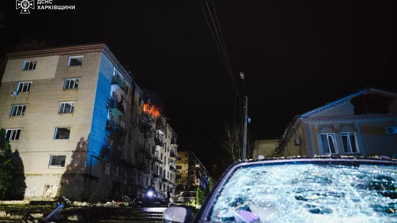 Пожежа у житловому будинку у Балаклії / Фото: ДСНС Харківщини 