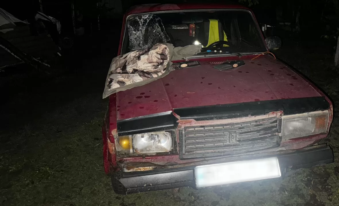 П’яний 24-річний водій за кермом автомобіля ВАЗ-2107 збив на смерть 17-річну дівчину та втік з місця ДТП / Фото: Нацполіція