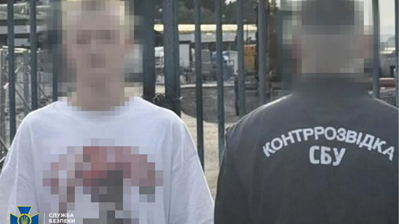 Затриманий агент РФ / Фото: СБУ