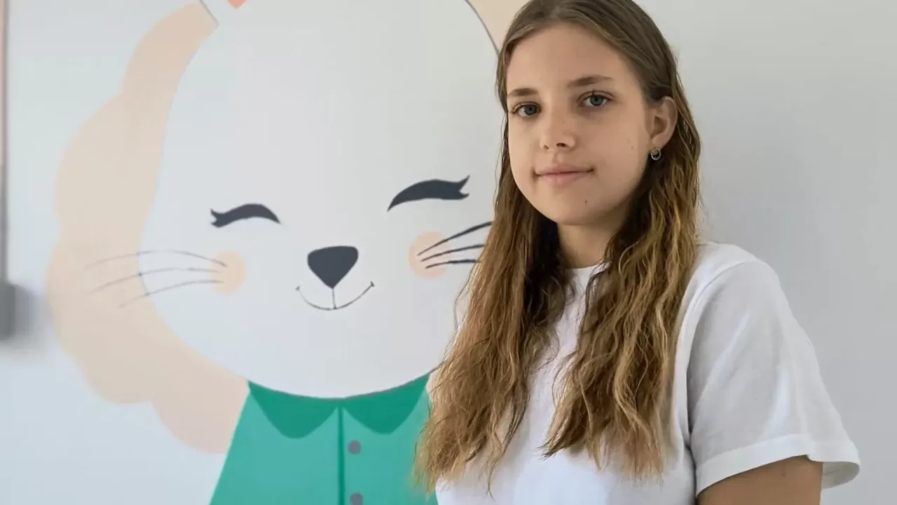 17-річна львів’янка Анастасія / Фото: Перше медичне об’єднання Львова