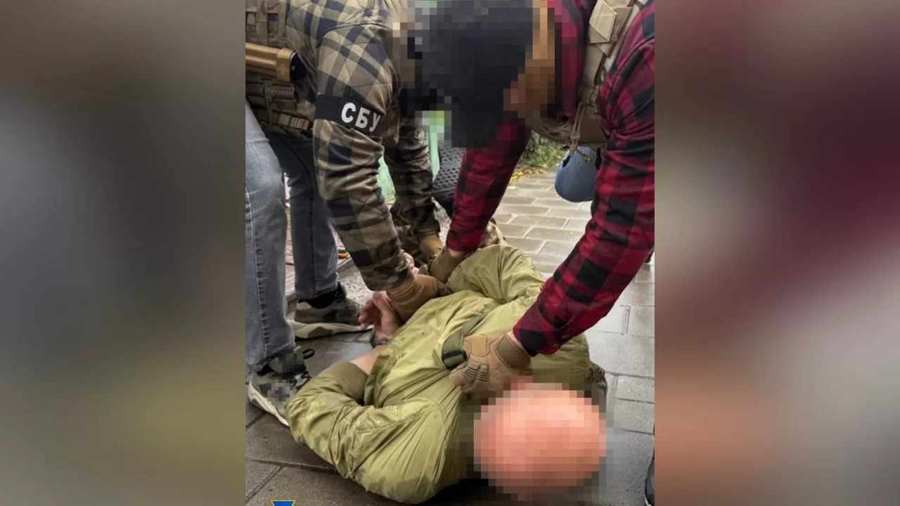 Затримання агента РФ / Фото: СБУ
