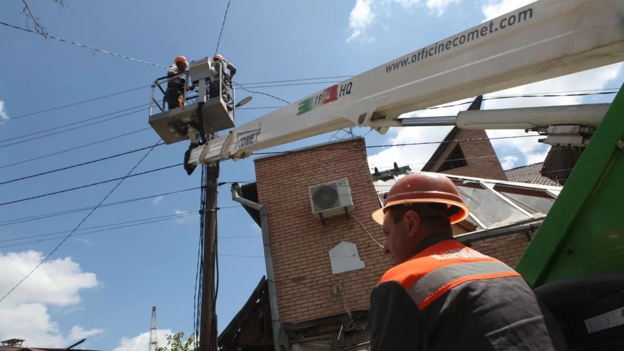 Відновлення електропостачання / Фото: Харківобленерго