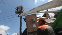 Відновлення електропостачання / Фото: Харківобленерго