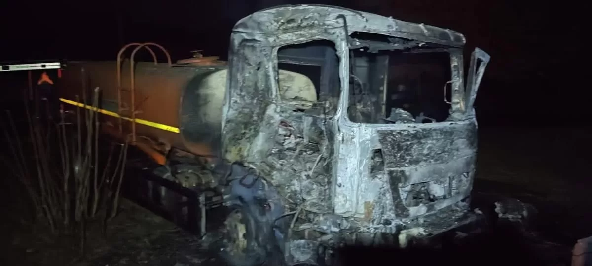 Знищений автомобіль дорожників / Фото: Олександр Селіверстов