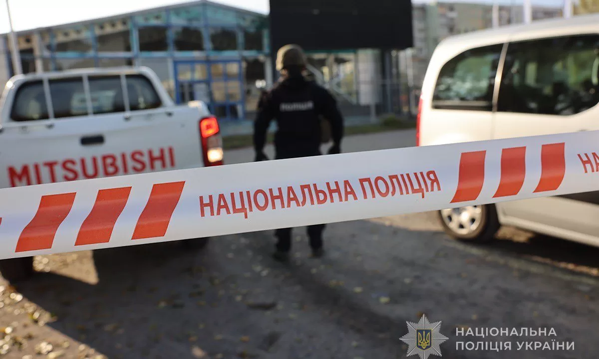 Правоохоронці на місці обстрілу / Фото: Поліція Сумської області