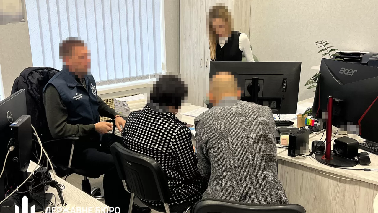 Оголошення підозри екскерівниці секретаріату омбудсмана / Фото: ДБР