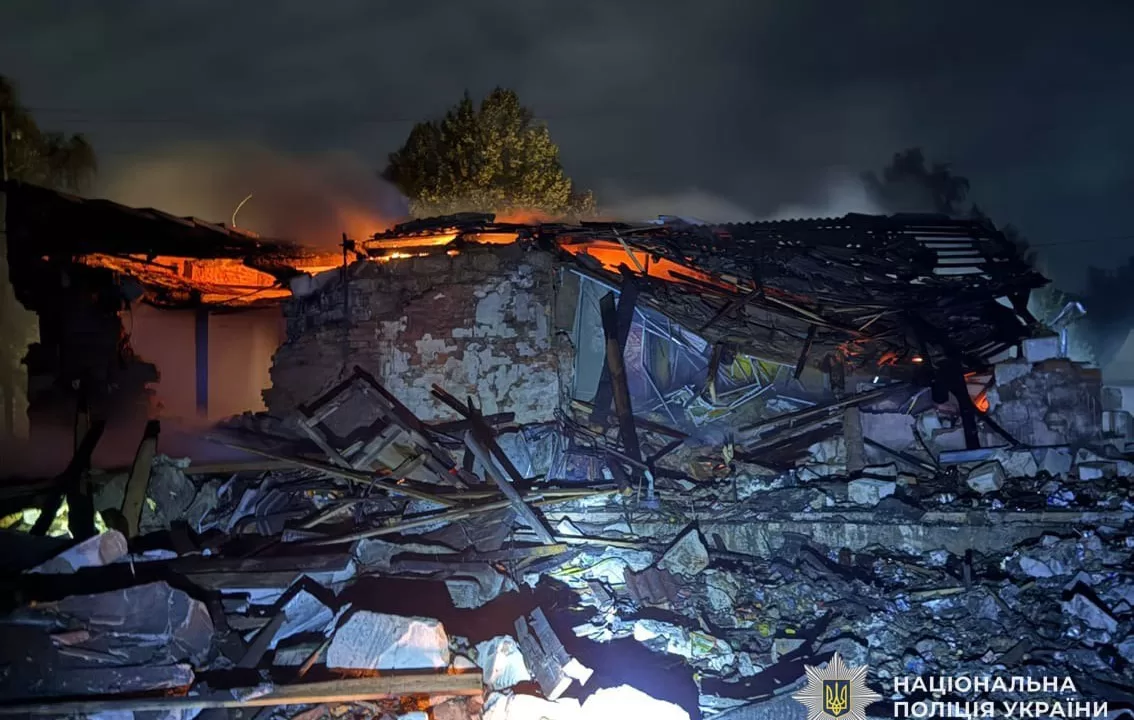 Поврежденные дома в Черниговской области / Фото: Вячеслав Чаус