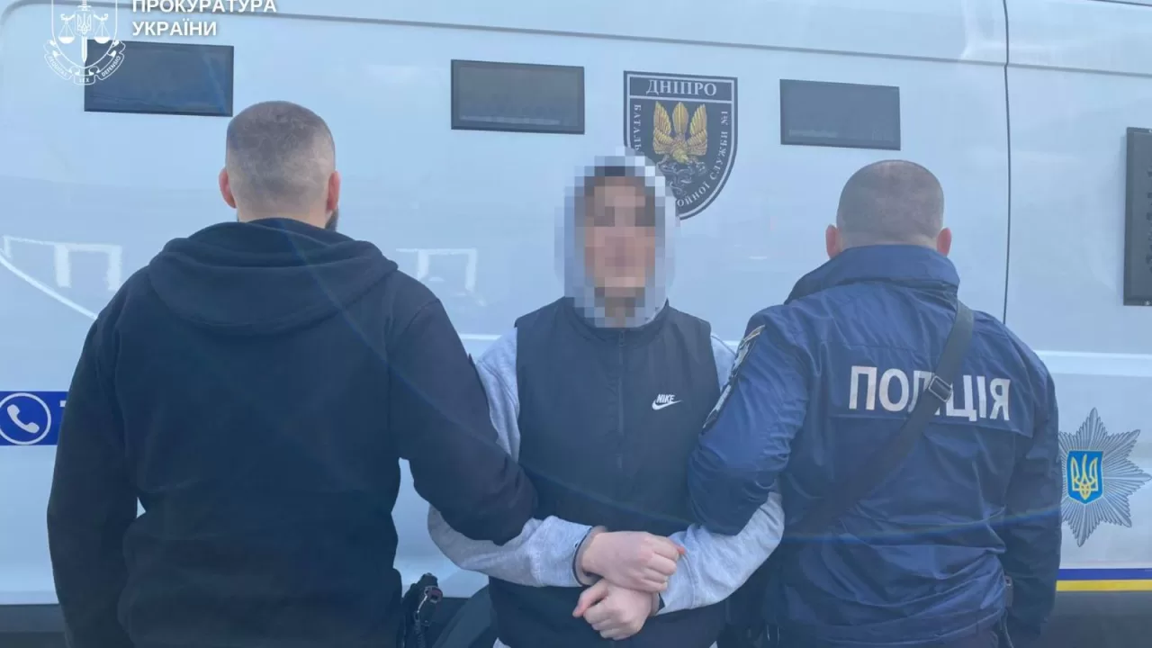 Задержанный по подозрению в торговле наркотиками / Фото: Офис генпрокурора