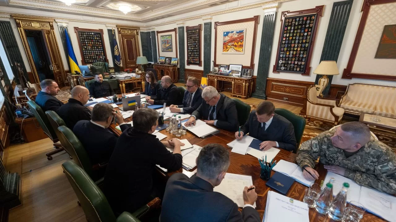 Зеленський провів нараду щодо міжнародної політики / Фото: ОП