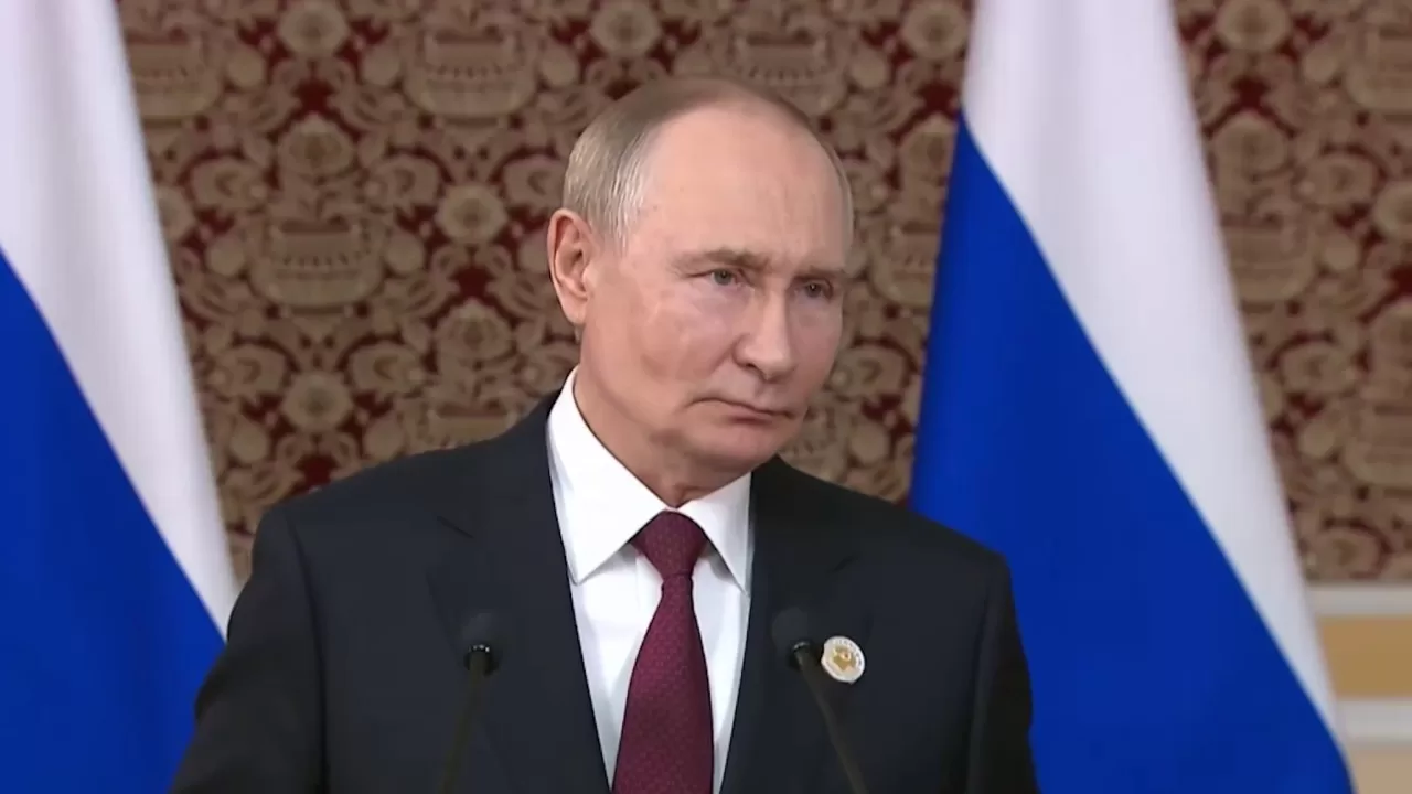 Путин / Скриншот из видео