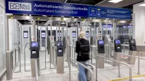Автоматизированный пограничный контроль в аэропорту Дюссельдорфа / Фото Flughafen Düsseldorf