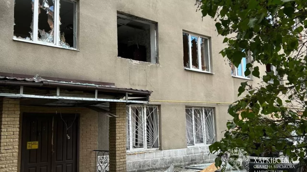 Ворог наніс удар ворожим БпЛА по Київському району Харкова / Фото: Харківська ОВА