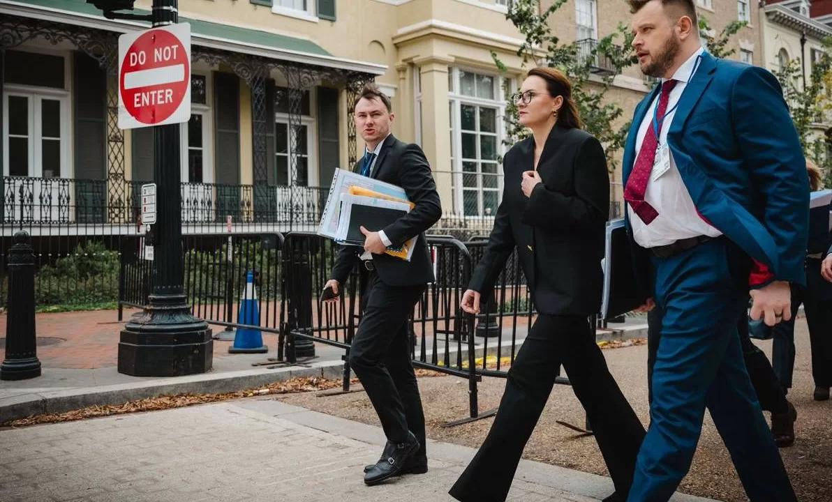 Украинская делегация в США / Фото: t.me/svyrydenkoy