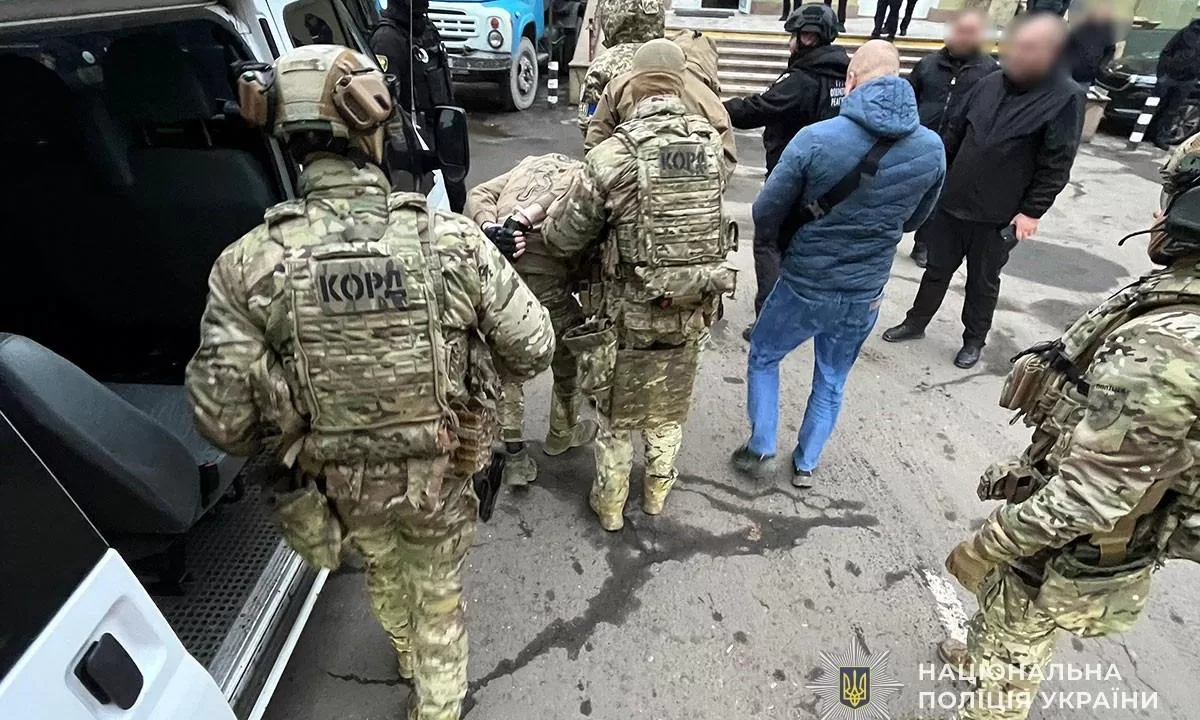 Задержание подозреваемых в похищении людей / Фото: Нацполиция