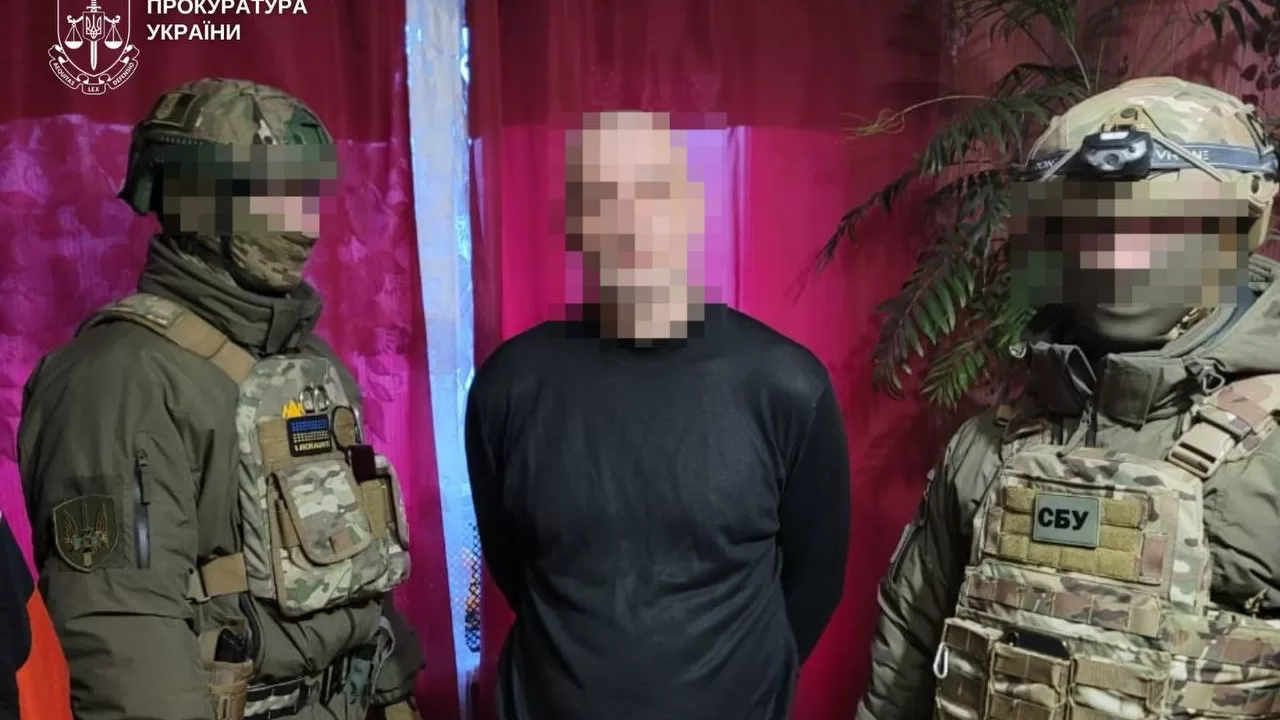 Задержанный за шпионаж в пользу РФ / Фото: Офис генпрокурора