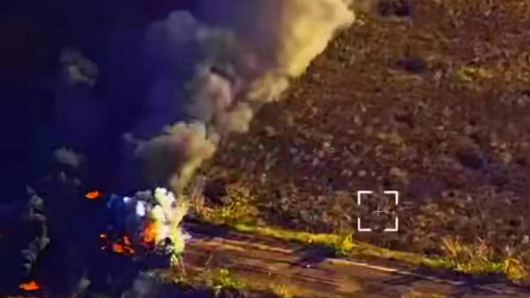 Отражение штурма в районе Доброполья / Скриншот