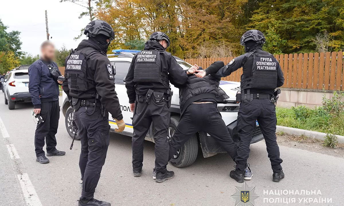 В Тернопольской области двое мужчин напали на автомобиль ТЦК / Фото: ГУНП в Тернопольской области