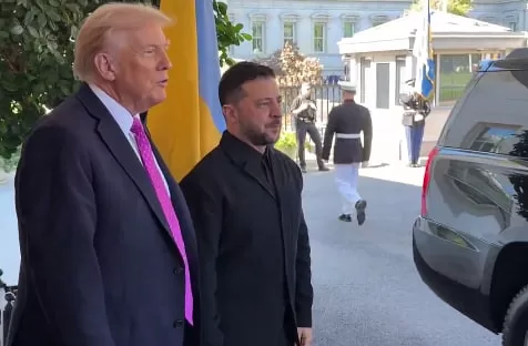 Дональд Трамп и Владимир Зеленский / Скриншот