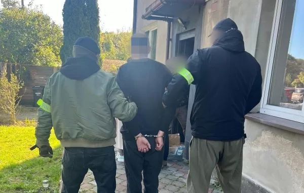 Задержанный за поджог украинских автомобилей в Польше / Фото: pomorska.policja.gov.pl