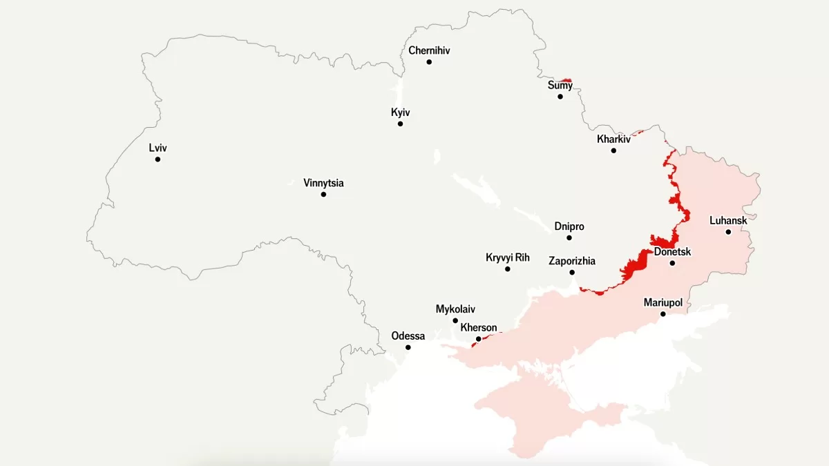 Путин платит огромную цену в обмен на минимальные достижения на поле боя / Иллюстрация The Economist