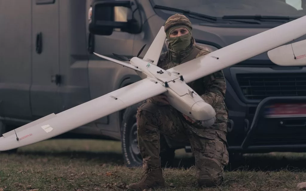 Украинский дрон-перехватчик / Фото: Фонд "Вернись живым"