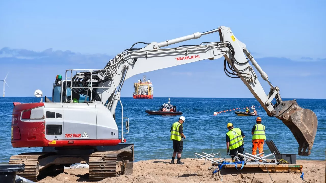 Прокладка кабелю розпочнеться в Болгарії у 2027 році / Фото з Telegram @zedigital