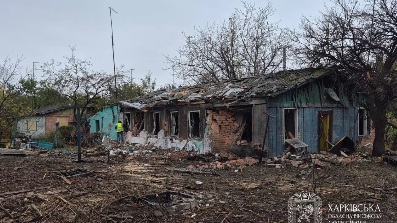 Уничтоженные российскими КАБами дома в Харькове / Фото: Харьковская ОВА