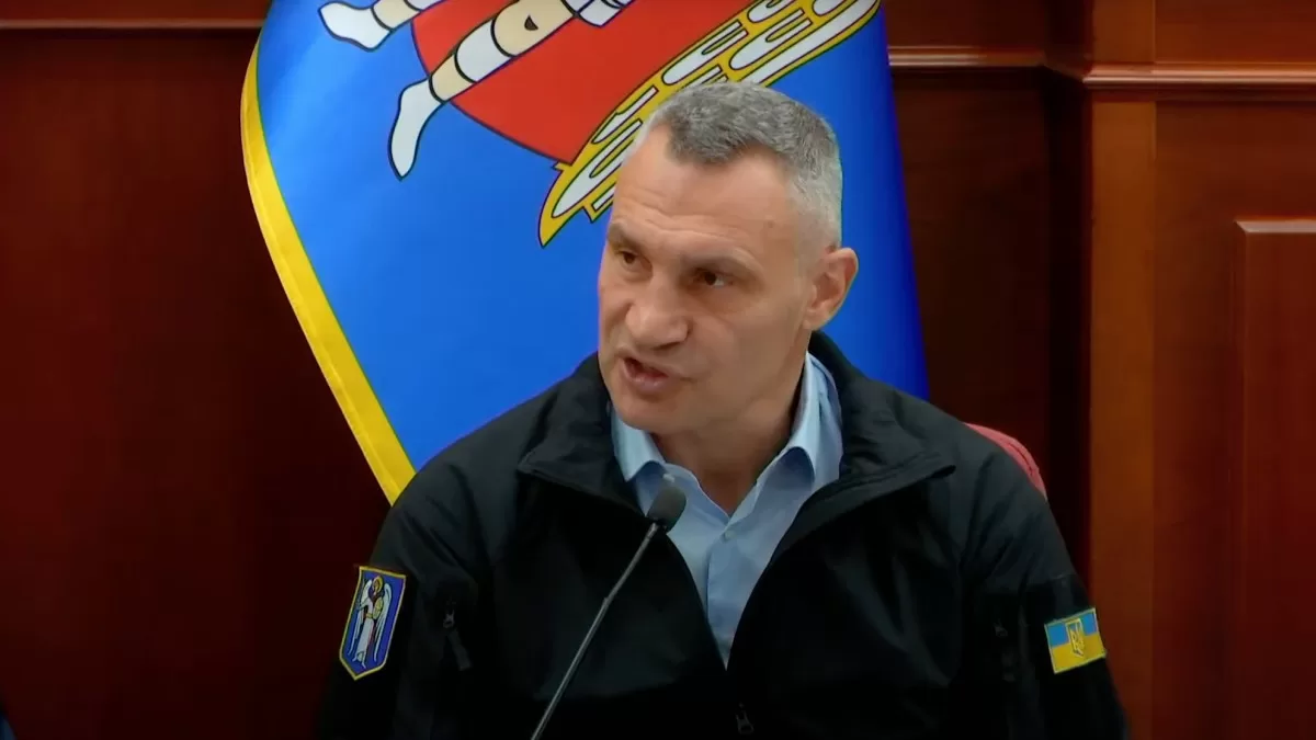 Володимир Кличко на засіданні сесії Київради / Скріншот трансляції