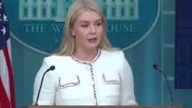 Прес-секретарка Білого дому Керолайн Левітт / Скриншот
