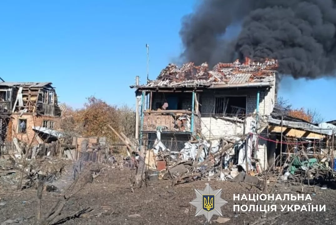 Россия обстреляла Купянский район: один человек погиб, двое ранены / Фото: Нацполиция