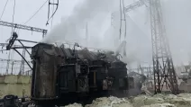 Пошкоджений енергооб'єкт / Фото: Укренерго