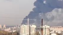 Fire at Simferopol Thermal Power Plant in the Hresivsky district / Photo from social media